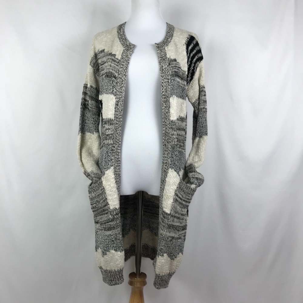 Cynthia Rowley Knitted Patch Design Cardigan - image 2